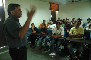 Intearacting with Students at IWSB