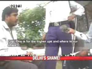 police and bribe, hand in hand